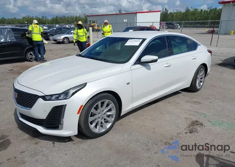 2020 Cadillac Ct5 Luxury z USA, uszkodzony, nr VIN 1G6DM5RK5L0154430